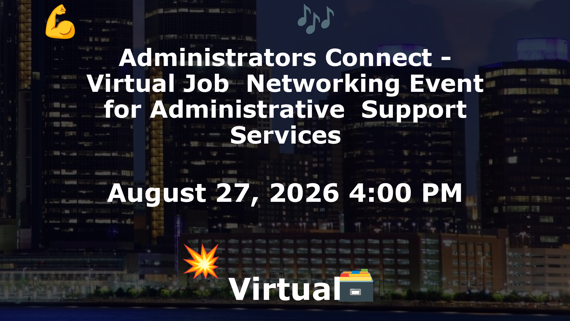 Administrators Connect - Virtual Job  Networking Event for Administrative  Support Services event image